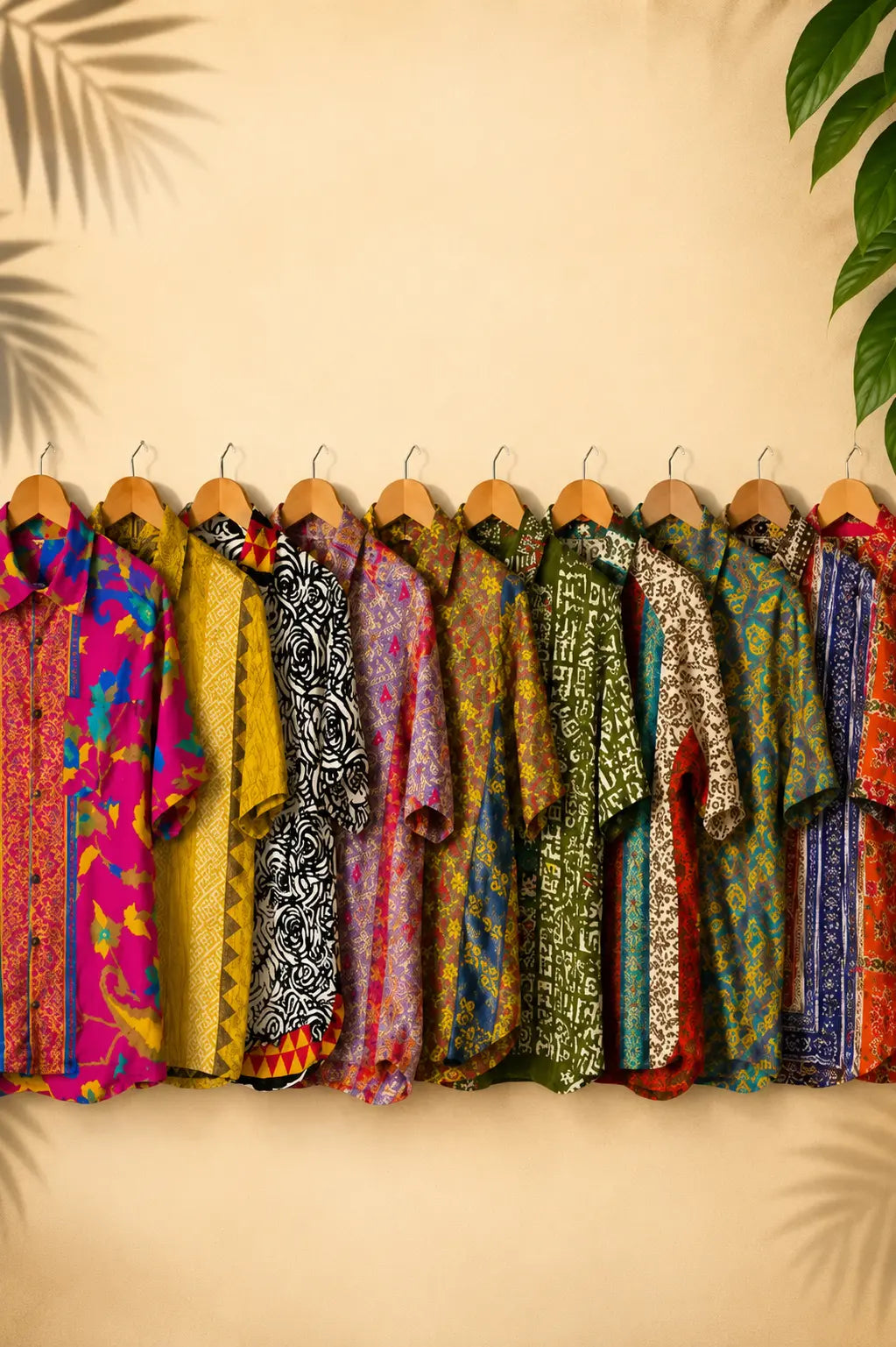 Collezione camicie in seta sari indiani - CamicieParticolari.it - camicie etniche unisex pezzo unico boho
