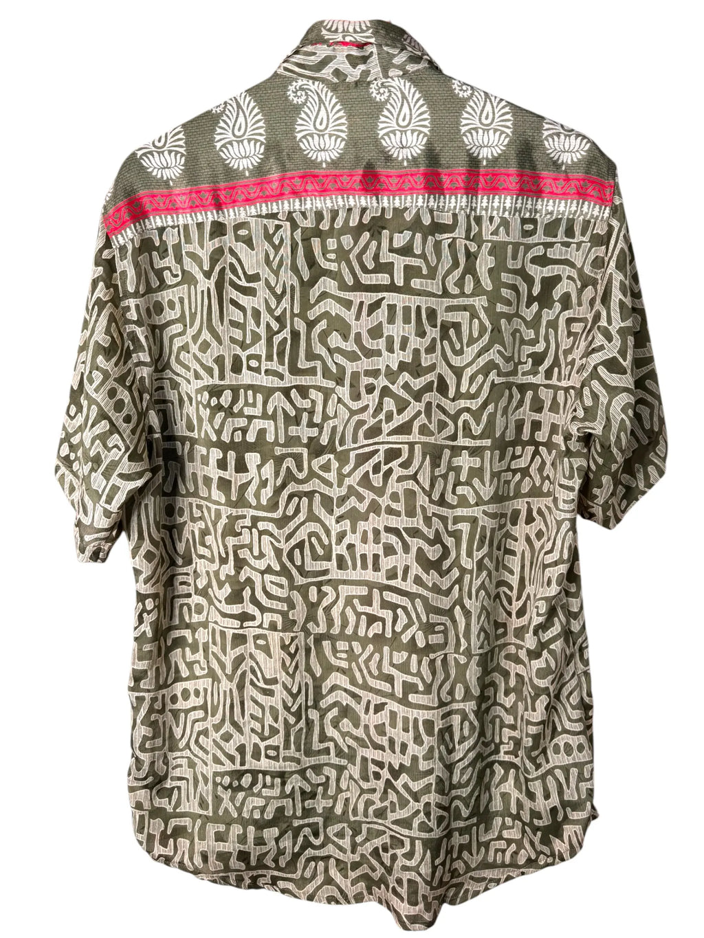 Camicia Particolare Verde Militare - Sari - Taglia L